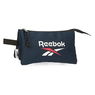 Image of Reebok Boston Triple Case Blue 22x12x5 cms Polyester