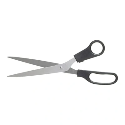 Image of Fit for The Job 10&quot; Long Multi Purpose Stainless Scissors with 5&quot; Blades Home, Office, Stationery, DIY, Arts &amp; Crafts, Sewing, School, College