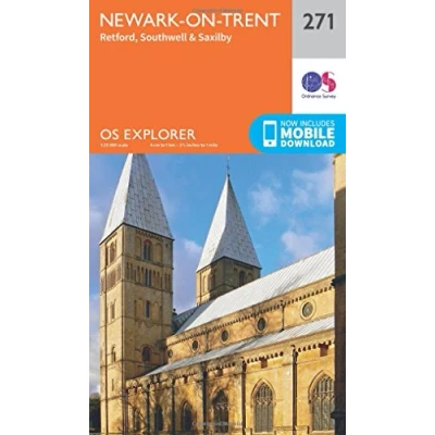 Image of Explorer 271 Newark on Trent Map With Digital Version