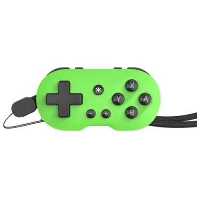 Image of CRKD ATOM Collectible Keychain Controller for Nintendo Switch, PC, Mac, Mobile and Smart TV (Leaf Green)