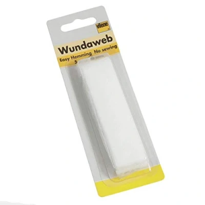 Image of Vlieseline Wundaweb Wonderweb Easy Hemming Hem Tape Iron On Fusible Fabric No Sewing (20mm x 5m)