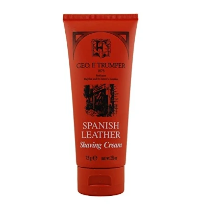 Image of Geo F Trumper Spanish Leather Shaving Cream (75g)