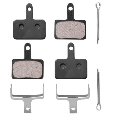 Image of Carehabi 2 Pairs Brake Pads Bicycle Disc Brake, High Performance for Mountain Bike, Compatible with Tektro TRP Shimano Deore Br B01S B05S MT400 M575 M495 M395 M4050