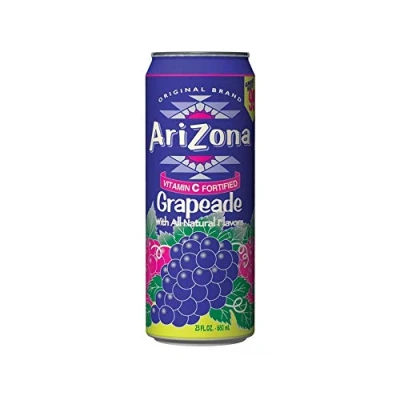 Image of Arizona Grapeade Cans original from USA (CASE OF 24 CANS)