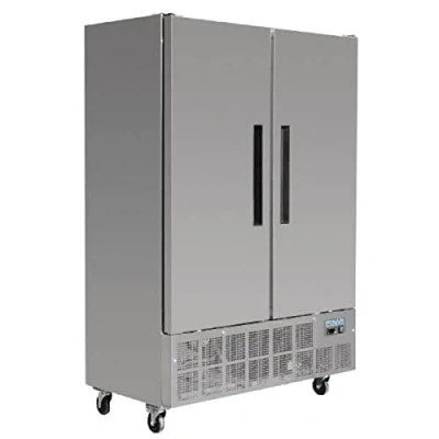 Image of Polar 2 Door Slimline Commercial Freezer 960 Litre Restaurant Catering