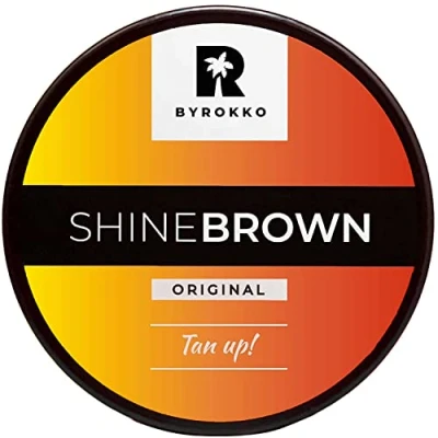 Image of BYROKKO Shine Brown Premium Tan Boosting Cream (190 ml)