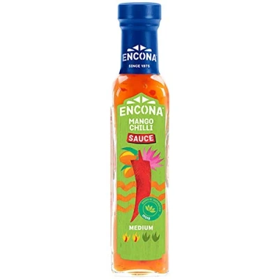 Image of Encona Indian Sweet Mango Chilli Sauce 142 ml (Pack of 6)