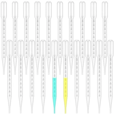 Image of 20Pcs 10ml Pipette,Pipette Dropper,Pipettes,Plastic Pipettes,Dropper,for Transfering Water,Perfume,Oils,Essential,Liquid,Makeup Tool,Lab