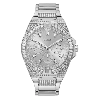Image of GUESS Men Analog Quartz Watch with Stainless Steel Strap GW0209G1