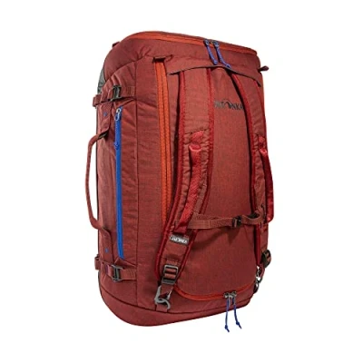 Image of Tatonka Duffle bag 45L Foldable travel with Backpack Function, Lockable, Small Stowable and 45 litre Volume, red, volume