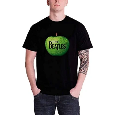 Image of T Shirt # L Black Unisex Apple Logo