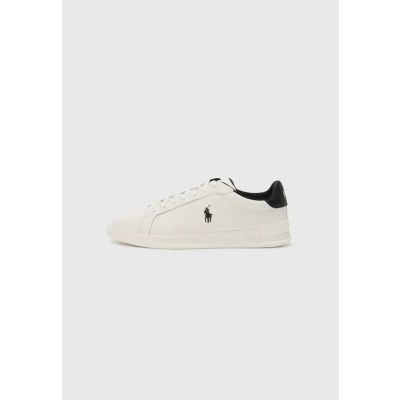 Image of Polo Ralph Lauren HERITAGE COURT women&#039;s Shoes (Trainers) in White