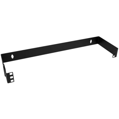 Image of StarTech.com 1U Hinged Wall Mount Patch Panel Bracket 4 inch Deep 19&quot; Swing Rack for Shallow Network Equipment 17lbs (WALLMOUNTH1)