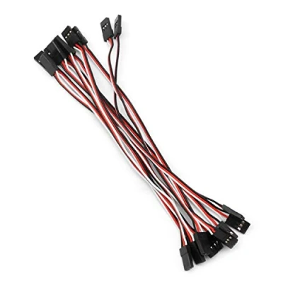 Image of Extension Cord,Unknows 10pcs 10cm Quadcopter Servo Lead Futaba JR Male to Wire Cable RC