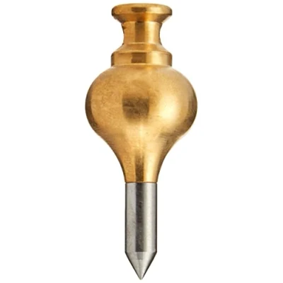 Image of Monument 246u Brass Plumb Bob 1.1/2oz Size 00