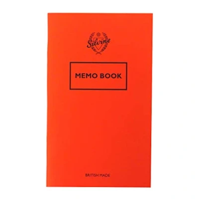Image of Silvine 158 x 99mm Pocket Memo Notebook Lined (72 Pages), Red,340112535_SML