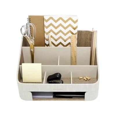 Image of Stackers Desk Caddy &amp; Letter Tray