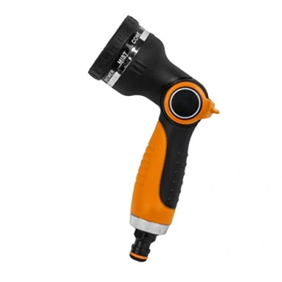 Image of 8 Pattern Multi Function Garden Hose Pipe Water Nozzle Spray Gun Comfort Handle