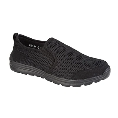 Image of M889A 10 Black Mesh Casual Shoe Size UK