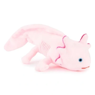 Image of Zappi Co 100% Recycled Plush Axolotl Toy (22cm Length) Stuffed Soft Cuddly Eco Friendly animals Collection For New Born Child First kid