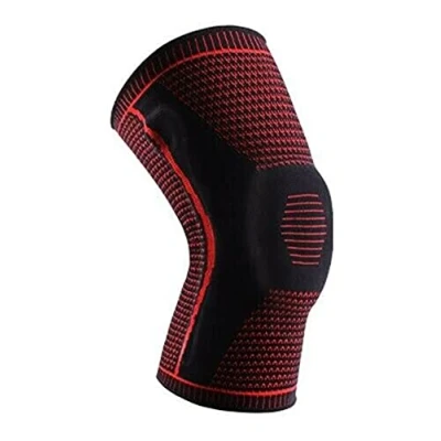 Image of Knee Brace, Compression Sleeve Support with Patella Gel Pads &amp; Side Stabilizers, Medical Grade for Running,Meniscus Tear,Arthritis,Joint Pain Relief (L,1 Red)