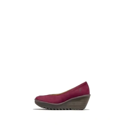 Image of Fly London YEIF566FLY Cupido Leather Women&#039;s Heels Shoes