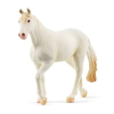 Image of SCHLEICH 13959 Camarillo Mare Farm World Toy Figurine for children aged 3 8 Years, 4.4 inch, White