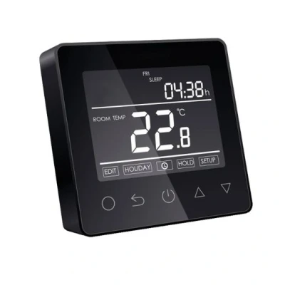 Image of Floorwarmers Programmable Electric Underfloor Heating Thermostat Black