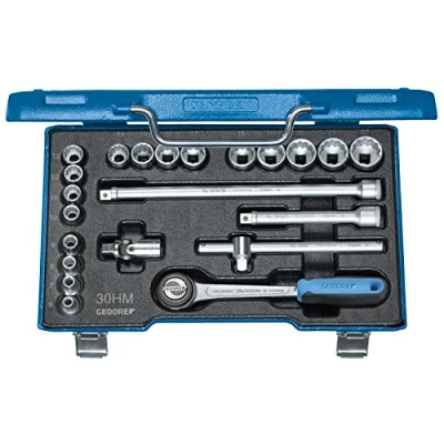 Image of Gedore Socket set 3/8&quot; 22 pcs UD 6 mm