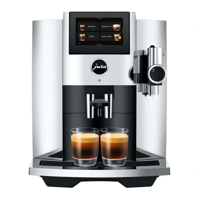 Image of Jura UK 15651 S8 Chrome Coffee Machine