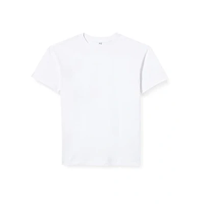 Image of Build Your Brand Men&#039;s Heavy Oversize tee T Shirt, White, M