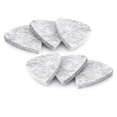 Image of TIGER UAC42 6 Felt Ukulele Uke Plectrums / Picks Pack of