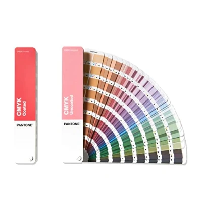 Image of Pantone CMYK Color Guide Set, GP5101C, Coated and Uncoated