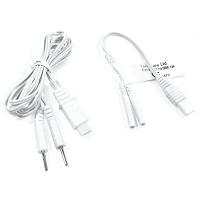 Image of TensCare iTouch Sure and Elise Replacement Lead Wire Set with Plastic Connector (Eligible for VAT relief in the UK)
