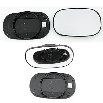 Image of Fits Ford KA, For 1996 to 2008 Convex Wing Mirror Glass LEFT HAND (UK Passenger Side)