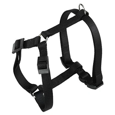 Image of Ferplast Dog Harness Large CHAMPION XL, Adjustable in 3 Points, Easy to Wear, Chest 60 98 cm. Black