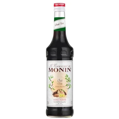 Image of MONIN Premium Chai Tea Concentrate 700ml for and Cocktails. Vegan Friendly, Allergen Free, 100% Natural Extracts Colourings