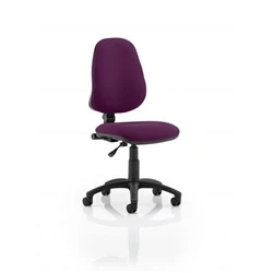 Image of Eclipse Plus I Lever Task Operator Chair Bespoke Colour Tansy Purple
