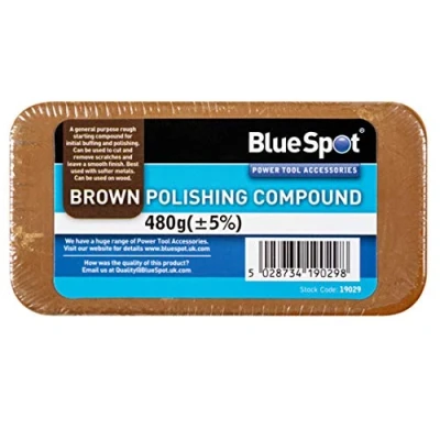 Image of Bluespot 19029 Brown Polishing Compound (480G)