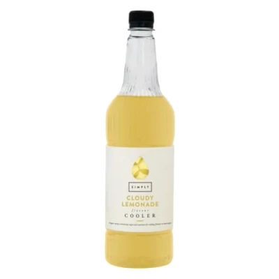 Image of Simply Cloudy Lemonade Cooler, Suitable for Vegans, Beverage Syrup Cocktails, Mocktails &amp; Lemonades (1 Litre)
