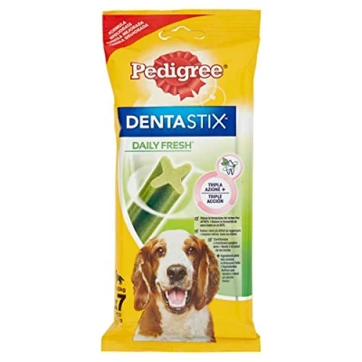 Image of Pedigree Dentastix Daily Fresh for Medium Dogs 10 25kg, 180g