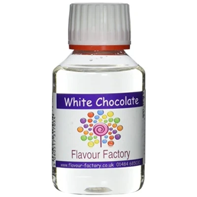 Image of Flavour Factory Intense Food Flavouring, White Chocolate, 100 ml