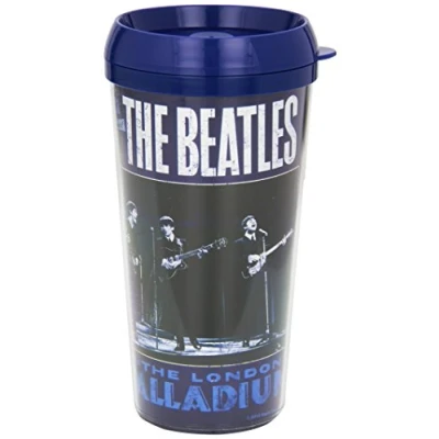 Image of The Beatles Travel Mug: Palladium with Plastic Body