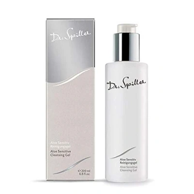 Image of Dr. Spiller Aloe Sensitive Cleansing Gel Moisturising Cleans Pore Deep Reduces Redness &amp; Irritation Foaming Texture Soft Skin Feel 200 ml