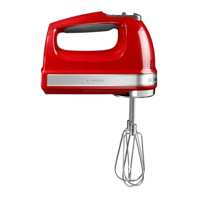 Image of KitchenAid Hand Mixer 9 Speed 5khm9212 Empire Red