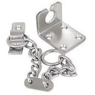 Image of Door Chain High Security Satin Chrome