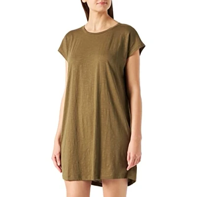 Image of Noisy May Dress NOOS Shirt dress, Women&#039;s, Size: 8, Burnt olive