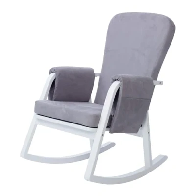 Image of Ickle Bubba Dursley Rocking Chair Pearl Grey