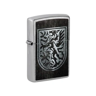 Image of Zippo Lighter, Metal, Chrome