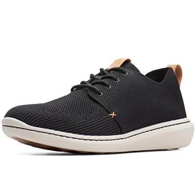 Image of Clarks Men&#039;s Step Urban Mix Sneaker, Black, 8.5 UK